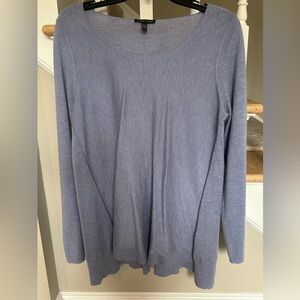 Eileen Fisher Soft Purple Long Sleeve Sweatshirt